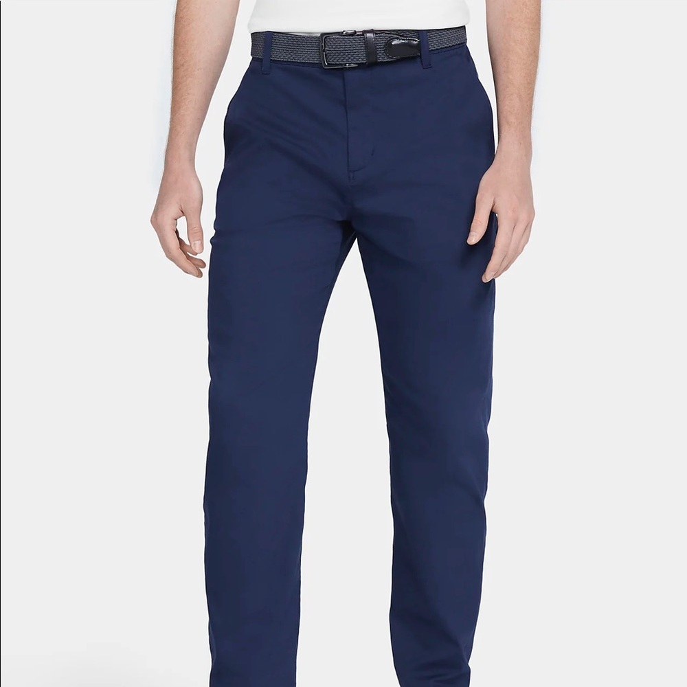 Nike Dri-FIT UV Men's Standard Fit Navy Golf Chino Pants